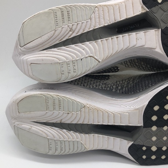 Nike Men’s ZoomX Vaporfly NEXT% 3 Gray/White Running Shoes DV4129-100 USED Sz8 - Picture 7 of 11